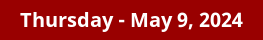 May 9, 2024 Daily Horoscope on DrStandley.com