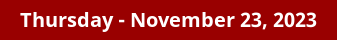 Thursday Daily Horoscope on DrStandley.com