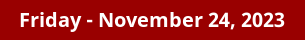 Friday Daily Horoscope on DrStandley.com
