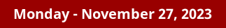 Monday Daily Horoscope on DrStandley.com
