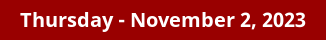 Thursday Daily Horoscope on DrStandley.com