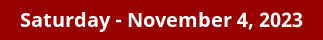 Saturday Daily Horoscope on DrStandley.com