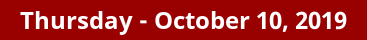 Thursday Daily Horoscope on DrStandley.com