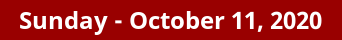 Sunday Daily Horoscope on DrStandley.com