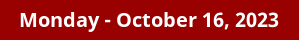 Monday Daily Horoscope on DrStandley.com