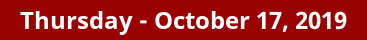 Thursday Daily Horoscope on DrStandley.com