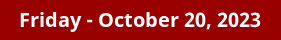 Friday Daily Horoscope on DrStandley.com