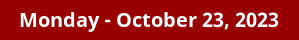 Monday Daily Horoscope on DrStandley.com