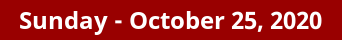 Sunday Daily Horoscope on DrStandley.com