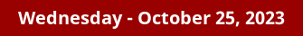 Wednesday Daily Horoscope on DrStandley.com