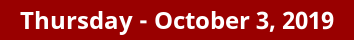 Thursday Daily Horoscope on DrStandley.com