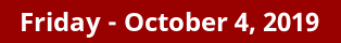 Friday Daily Horoscope on DrStandley.com