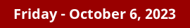 Friday Daily Horoscope on DrStandley.com