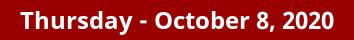 Thursday Daily Horoscope on DrStandley.com