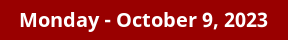 Monday Daily Horoscope on DrStandley.com