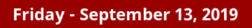 Friday Daily Horoscope on DrStandley.com