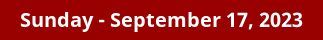 Sunday Daily Horoscope on DrStandley.com