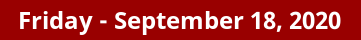 Friday Daily Horoscope on DrStandley.com