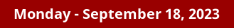 Monday Daily Horoscope on DrStandley.com