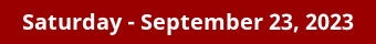 Saturday Daily Horoscope on DrStandley.com