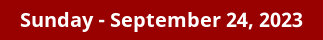 Sunday Daily Horoscope on DrStandley.com