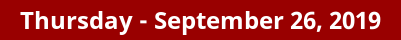 Thursday Daily Horoscope on DrStandley.com