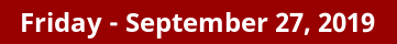 Friday Daily Horoscope on DrStandley.com