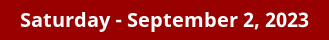 Saturday Daily Horoscope on DrStandley.com