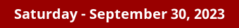 Saturday Daily Horoscope on DrStandley.com