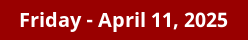 April 11, 2025 Daily Horoscope on DrStandley.com
