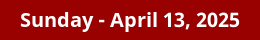 April 13, 2025 Daily Horoscope on DrStandley.com
