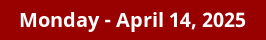 April 14, 2025 Daily Horoscope on DrStandley.com