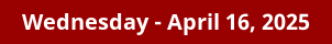 April 16, 2025 Daily Horoscope on DrStandley.com