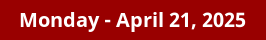 April 21, 2025 Daily Horoscope on DrStandley.com