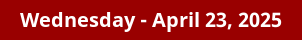 April 23, 2025 Daily Horoscope on DrStandley.com