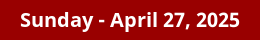 April 27, 2025 Daily Horoscope on DrStandley.com