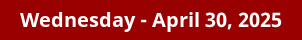 April 30, 2025 Daily Horoscope on DrStandley.com