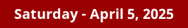 April 5, 2025 Daily Horoscope on DrStandley.com