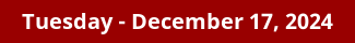 December 17, 2024 Daily Horoscope on DrStandley.com