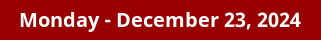 December 23, 2024 Daily Horoscope on DrStandley.com