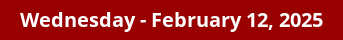 February 12, 2025 Daily Horoscope on DrStandley.com