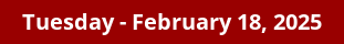 February 18, 2025 Daily Horoscope on DrStandley.com