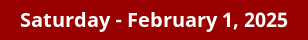 February 1, 2025 Daily Horoscope on DrStandley.com