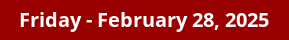 February 28, 2025 Daily Horoscope on DrStandley.com