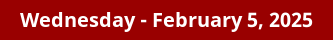 February 5, 2025 Daily Horoscope on DrStandley.com