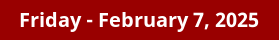 February 7, 2025 Daily Horoscope on DrStandley.com