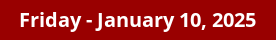 January 10, 2025 Daily Horoscope on DrStandley.com
