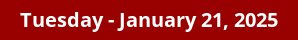 January 21, 2025 Daily Horoscope on DrStandley.com