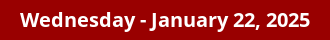 January 22, 2025 Daily Horoscope on DrStandley.com
