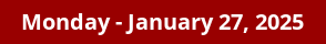 January 27, 2025 Daily Horoscope on DrStandley.com